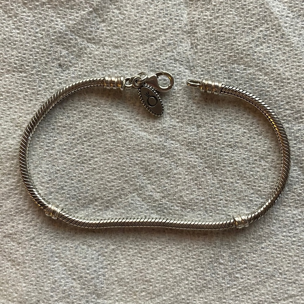 Retired 8” size 20 pandora snake chain bracelet